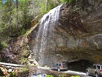 Bridal Veil Falls Highlands North Carolina