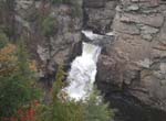 Linville Falls lower falls