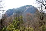 Looking Glass Falls Overlook in Pisgah National Forest