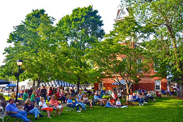 Summer Concert Series, CCCRA, Hayesville NC square