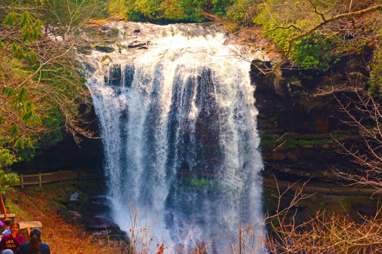 Highlands NC waterfall