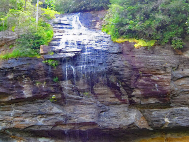 Macon County, NC Bridal Veil Falls