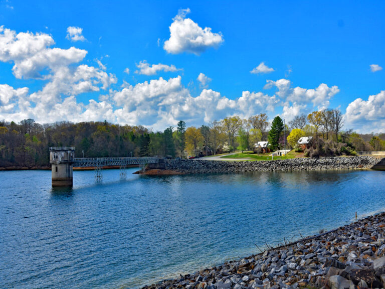 Forestry Staff homes on Lake Blue Ridge Dam