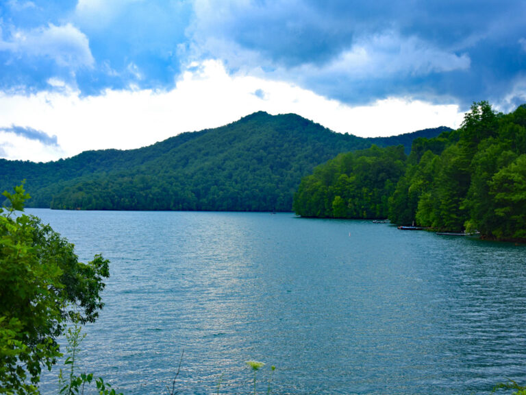 a NC mountain lake