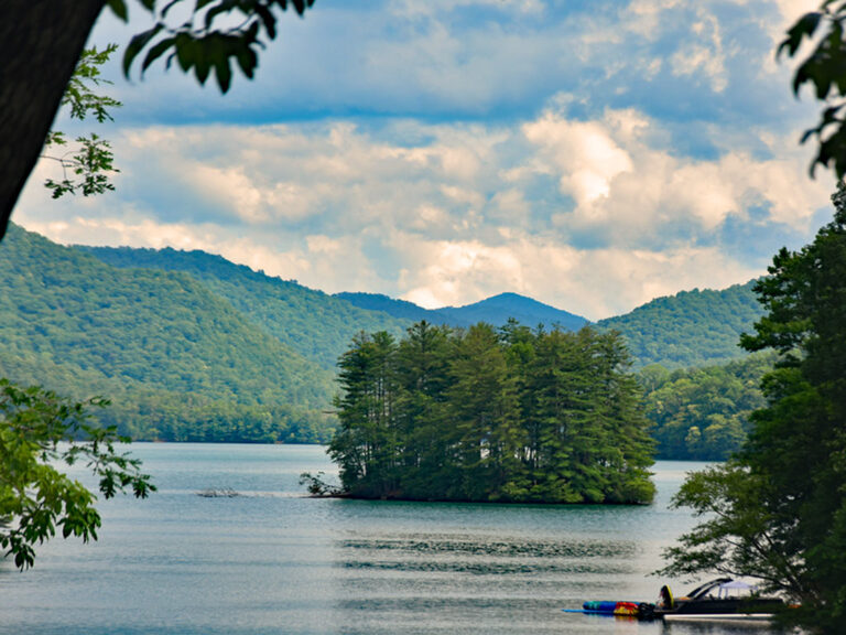 Lakefront Property in the NC Mountains