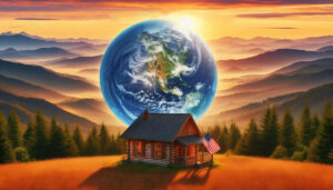 Landowner reviewing deed for timber and mineral rights on Blue Ridge Mountain property in Murphy, NC, 2025