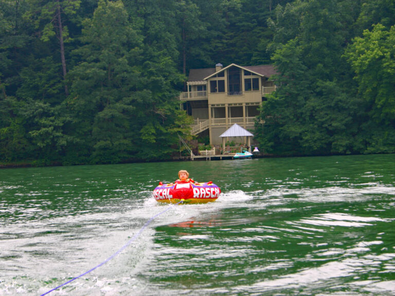 Boating on GA lake property
